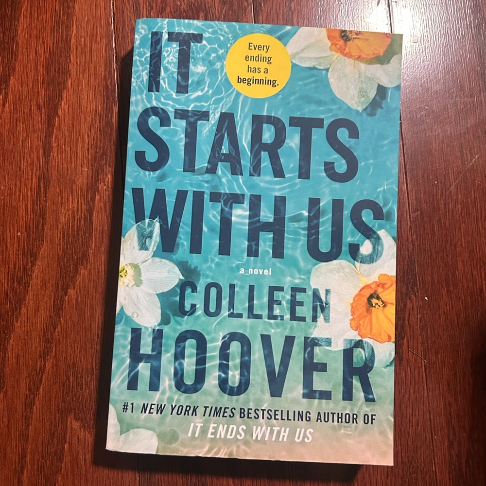 “It Starts with Us” by Colleen Hoover Paperback Edition - Picture 1 of 3